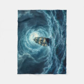 Couverture Polaire Voyage de navire de tempête océanique (Devant)