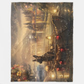 Couverture Polaire Voyage de Noël de Malinoi en Belgique (Devant)