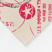 Couverture Polaire Voyage de timbres de passeport (Coin)