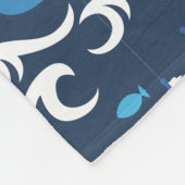 Couverture Polaire Voyage en mer Motif II (Coin)