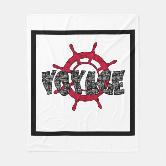 Couverture Polaire Voyage, mer (Devant)