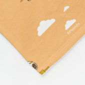 Couverture Polaire Voyage sur route | Peanuts Snoopy Beach Motif (Coin)