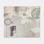 Couverture Polaire Voyage vintage (Devant (Horizontal))