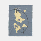 Couverture Polaire Voyageons l'illustration du monde (Devant)