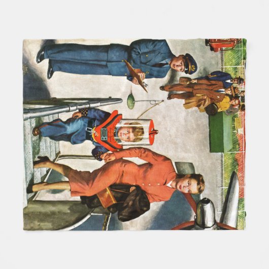 Couverture Polaire Voyageur de l'espace (Devant (Horizontal))