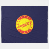 Couverture Polaire Voyageur mondial - Pampelune, Espagne (Devant (Horizontal))