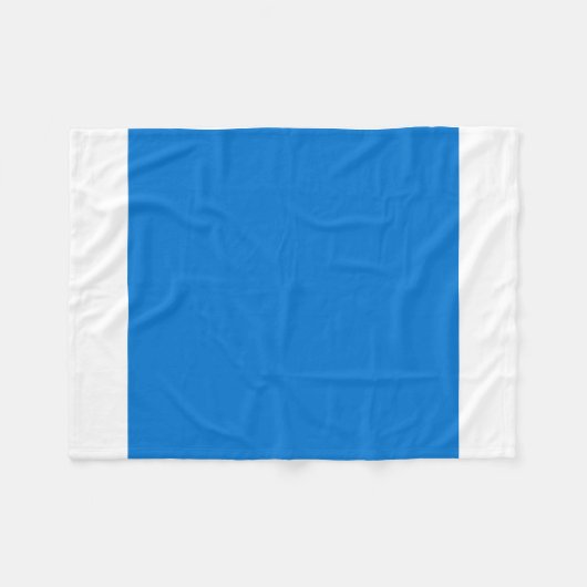 Couverture Polaire Vrai bleu (Devant (Horizontal))