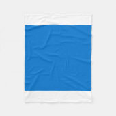 Couverture Polaire Vrai bleu (Devant)