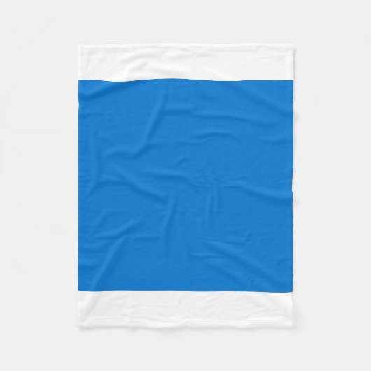 Couverture Polaire Vrai bleu (Devant)