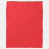 Couverture Polaire Vraiment Rouge (Devant)