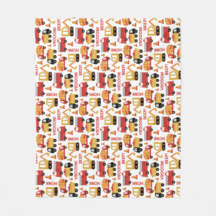 Couverture Polaire Vroom Honk Beep ! Camions