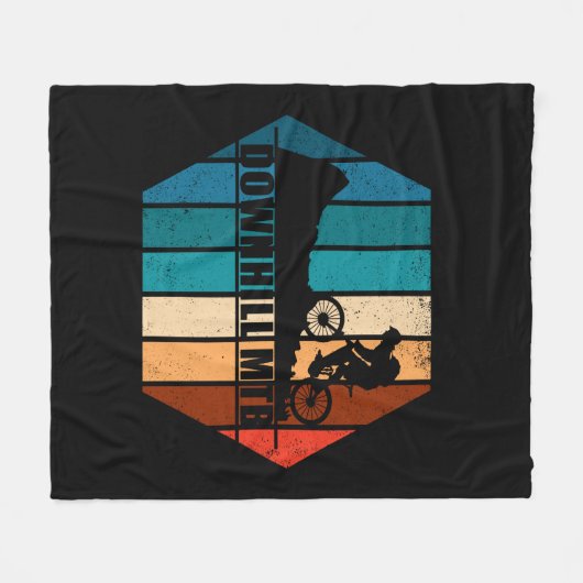 Couverture Polaire VTT Downhill mtb (Devant (Horizontal))