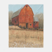 Couverture Polaire Vue Barre rouge (Devant)