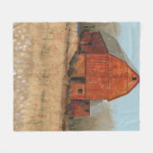 Couverture Polaire Vue Barre rouge (Devant (Horizontal))