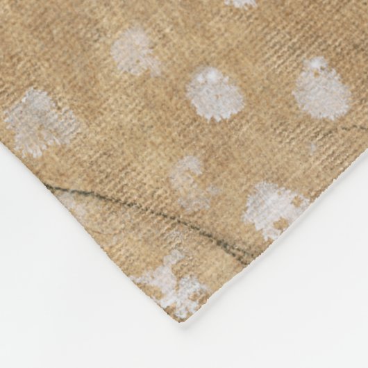 Couverture Polaire Vue Barre rouge (Coin)