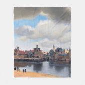 Couverture Polaire Vue de Delft, Johannes Vermeer (Devant)