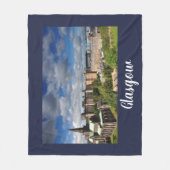 Couverture Polaire Vue de la ville de Glasgow (Devant)