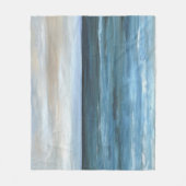 Couverture Polaire Vue mer 266 bleu océan (Devant)