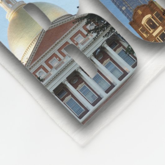 Couverture Polaire Vue sur Boston (Coin)