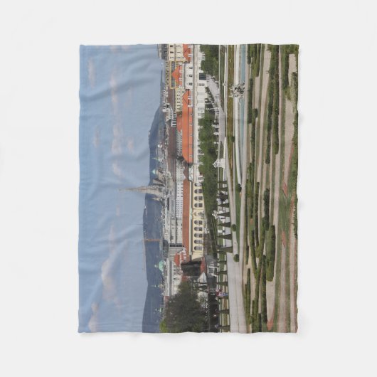 Couverture Polaire Vue sur Vienne Autriche (Devant)