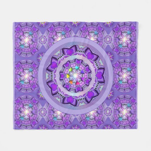 Couverture Polaire W2 pourpre (Devant (Horizontal))