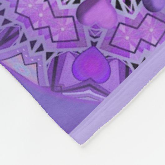 Couverture Polaire W2 pourpre (Coin)