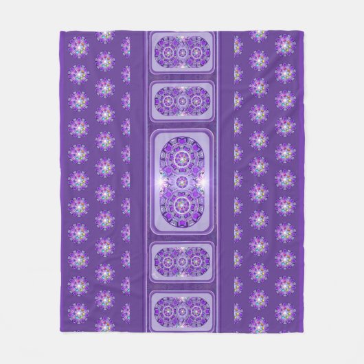 Couverture Polaire W2 pourpre (Devant)