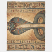 Couverture Polaire Wadjet – Ägyptische Schlangengöttin´7 (Devant)