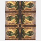 Couverture Polaire Wadjet – Déesse serpent égyptienne´6 (Devant)