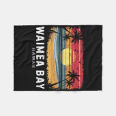 Couverture Polaire Waimea Y Hawaii Surfboard Beach  (Devant (Horizontal))