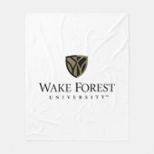 Couverture Polaire Wake Forest University Wordmark (Devant)