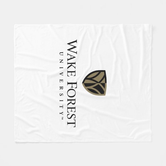 Couverture Polaire Wake Forest University Wordmark (Devant (Horizontal))