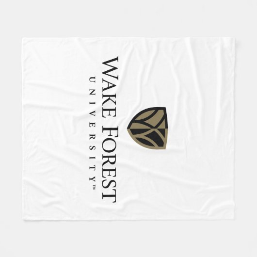 Couverture Polaire Wake Forest University Wordmark (Devant (Horizontal))