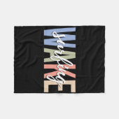 Couverture Polaire Wake Surfing Wakesurf Wake Surfer Surfing Boat _1 (Devant (Horizontal))