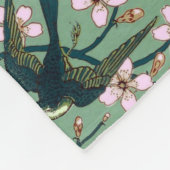 Couverture Polaire Walter Crane Swallows and Almonds (Coin)