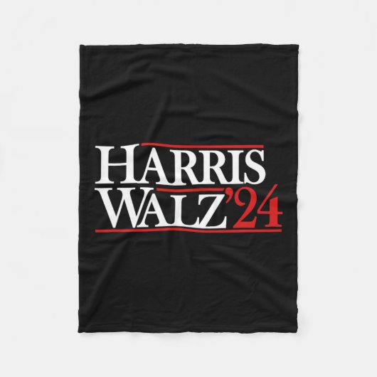 Couverture Polaire Walz 24 Président Kamala 2024 (Devant)