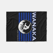 Couverture Polaire Wanaka New Zealand Snowboarding New Zealander Snow (Devant (Horizontal))