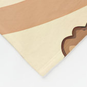 Couverture Polaire Warm Hedgehog Brew Cozy Fleece Blanket (Coin)