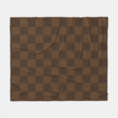 Couverture Polaire Warm Timeless Rich Brown and Dark Brown Earthy (Devant (Horizontal))