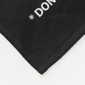 Couverture Polaire Warning I Have A Crazy Wife  (Coin)