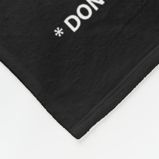 Couverture Polaire Warning I Have A Crazy Wife  (Coin)