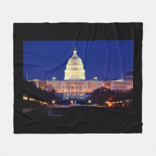 Couverture Polaire Washington DC Capitol américain à Dusk