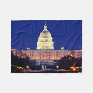Couverture Polaire Washington DC Capitol américain à Dusk