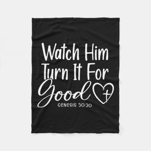 Couverture Polaire Watch Him Turn It For Good Genesis 50_20 (Devant)