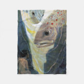 Couverture Polaire Water Baby and Fish, Jessie Willcox Smith (Devant)