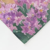 Couverture Polaire Watercolor Summer Mountain (Coin)