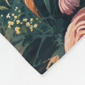 Couverture Polaire Watercolor Whimsical Wonderland Path (Coin)