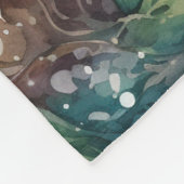 Couverture Polaire Watercolour Forest Princess (Coin)