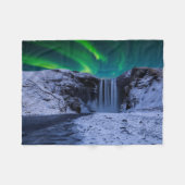 Couverture Polaire Waterfalls | Skógafoss Waterfall (Devant (Horizontal))