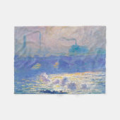 Couverture Polaire Waterloo Bridge (Londres), Monet (Devant (Horizontal))